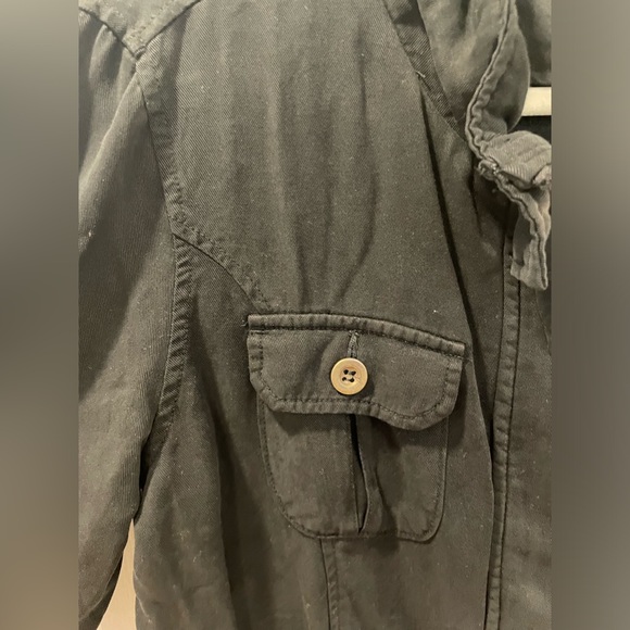 tensel black utility jacket - Picture 4 of 8